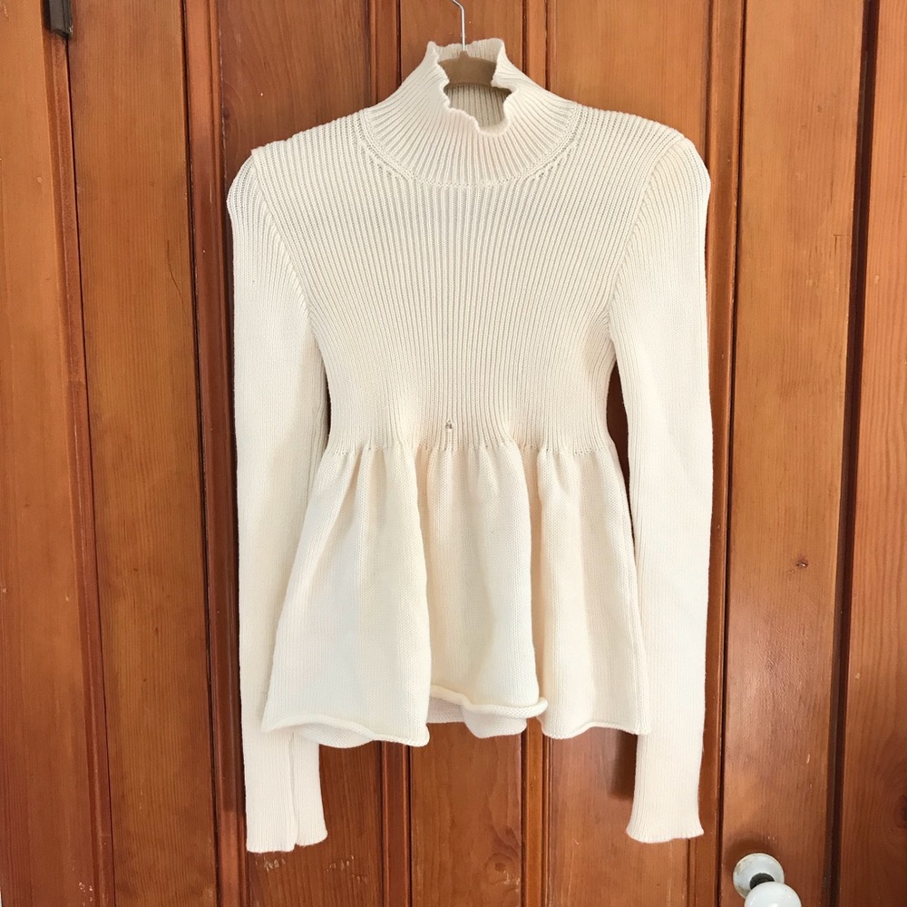 MiuMiu babydoll sweater
